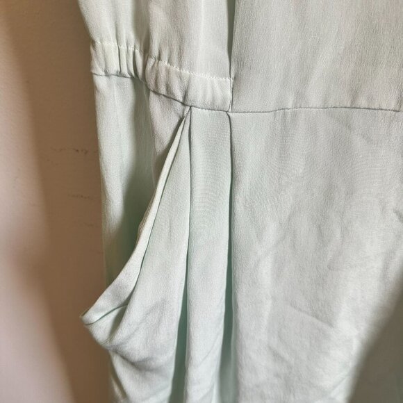 ๐ฟ Wilfred 100% Silk Dress โ Size 6 โ Soft Mint Green - Picture 2 of 8